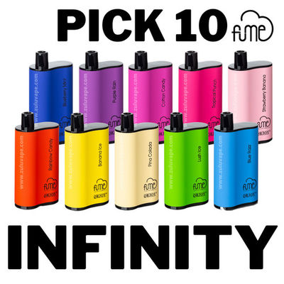 A infinidade EUA VAPE descartável 3500puffs 12ml das emanações preencheu o ejuice 1500mAh