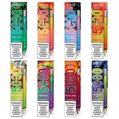 15 ml POCO HUGE 5000 puffs cigarro eletrônico descartável com função de fluxo de ar