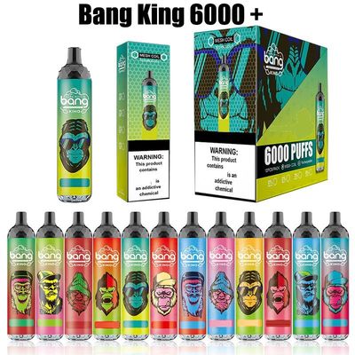 O golpe king6000puffs Vape descartável 15ml preencheu o preço de grosso de Rechargable do ejuice