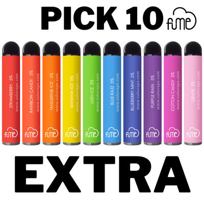 As emanações EUA extra VAPE descartável 1500puffs 6ml de Origninal encheram pre o ejuice