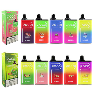14 ml de cigarro electrónico POCO BE5000 Pod Big Puff Vape 0% 2% 5% Nicotina