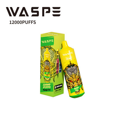 Waspe 12000 650mAh Bateria descartável Pod de nicotina RandM Tornado Estilo Satisfação