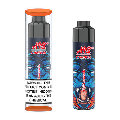 Vape Black Big Puff com porta de carregamento tipo-C e tensão de 3,7V
