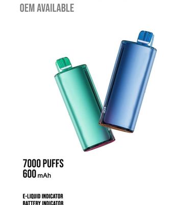 Sopros Ti7000 funky do ODM do OEM mais a pena esperta recarregável 600mAh de 17ml Vape