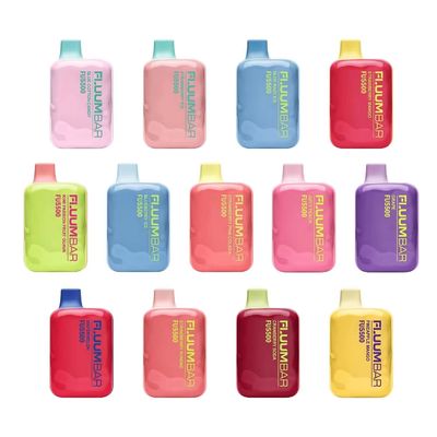 12ml Fluum Bar pré-preenchido 5500 sabores de suco Vape descartável 650mAh