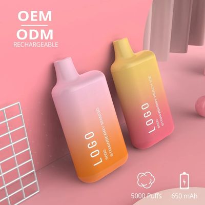A barra BC5000 do duende sopra Cig descartável feito sob encomenda do atomizador E do ODM Vape do OEM