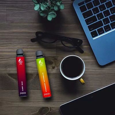 POCO Huge 5000 Puff Vapor Disponível Cigarro E 2% / 5% Nic Sal Recarregador 950mah
