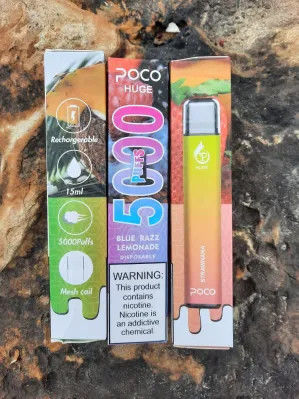 650mah pouco enorme 5000 CBD Disposable Vape Device com SUS304 Shell