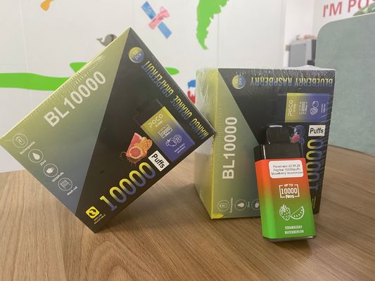 10pcs/caixinha 200pcs/caixinha Big Puff Vape com tipo de carregamento USB-C e bobina de malha para