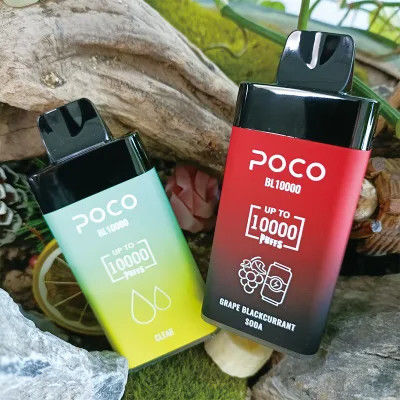 Modelo de Vapor de Alto Desempenho Grande Puff Sem POCO 10000 Puffs de Cor Mista Nic 0% para o seu
