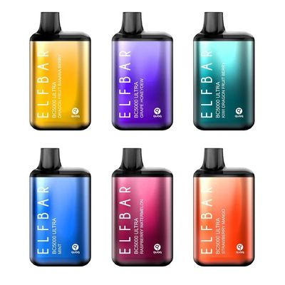 ODM Elf Bar Vape BC5000 Nicotina 5% Disponível Pod Device Vape