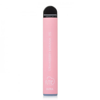 E-Cig EUA Vape de Mesh Coil Fume Ultra Strawberry 2500 sopros