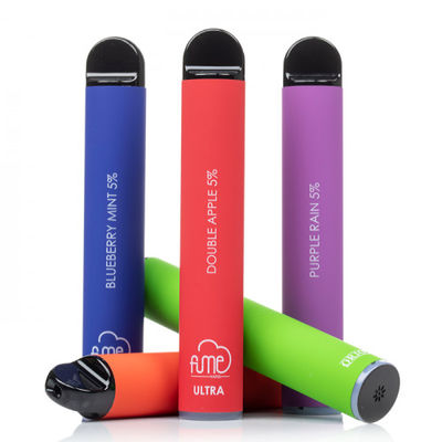 E-Cig EUA Vape de Mesh Coil Fume Ultra Strawberry 2500 sopros