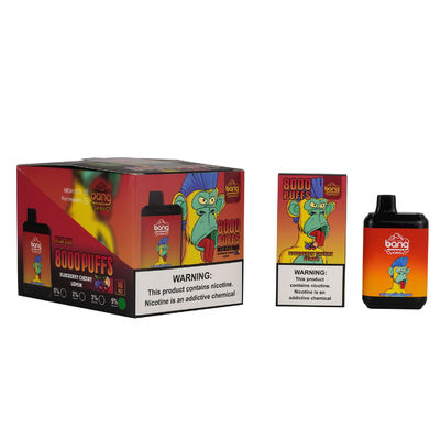 Caneta vape descartável Bang King 8000 Puff recarregável E Cigarette 65g/PC