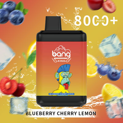 Dispositivo descartável 1.25ohm do rei CBD Vape do golpe do sopro de Vapengin Netuno 8000