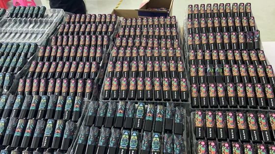 Cigarro eletrónico descartável micro USB tipo C com 16 ml de líquido eletrónico
