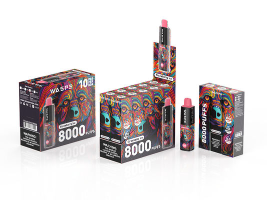 Cigarro eletrónico descartável micro USB tipo C com 16 ml de líquido eletrónico