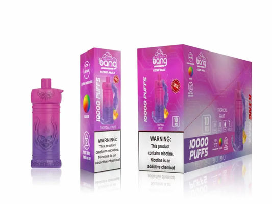 BangKing 10000 sopra sopro grande descartável Vape da nicotina 5 com SUS304 Shell