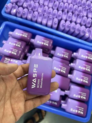 Waspe 5000Puffs E Cigarro Vapor descartável 13ml 2%/3%/5% Nic 650mah Recarregável