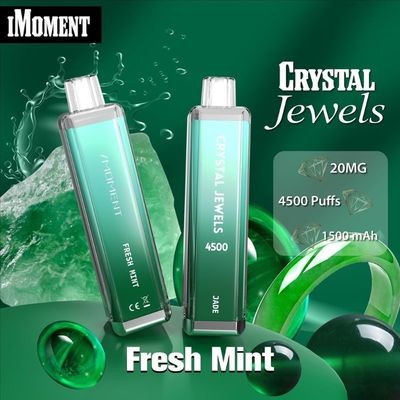 Proprietária Custom Crystal Vape Pen 12ml 4500 Puff Pod Disponível