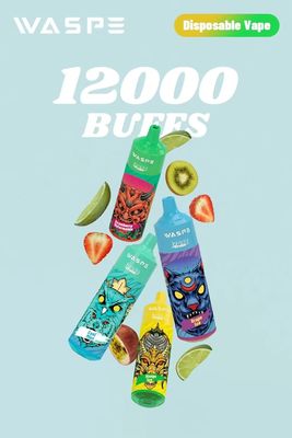 12000Puffs caneta de vaporizador descartável com 20 ml de E-Liquid para grandes necessidades de vaporizador