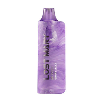 Grau alimentício SUS404 Elf Bar Vape MO5000 500mAh Bateria recarregável 50mg (5%) Potência
