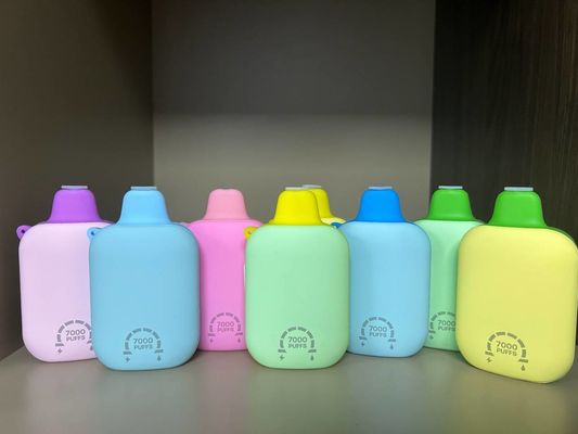7000 Puffs OEM Vape Smart Screen 12ml 650mAh Recarregável Com 50mg de Sal Nicotina