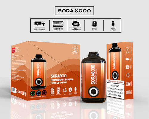 75 g de vapor de vapor grande com capacidade de suco de 14 ml e sabores frutados