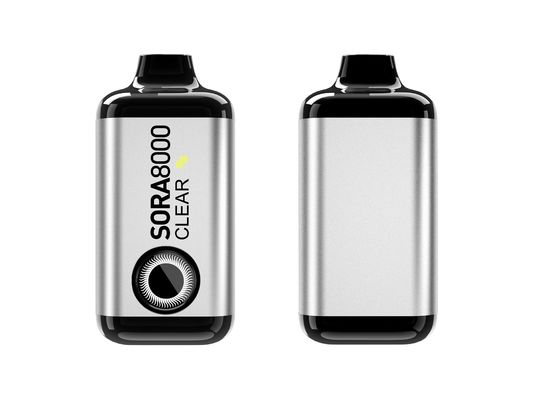 1Vaporizador de cigarros Sora 8000 E com capacidade de suco