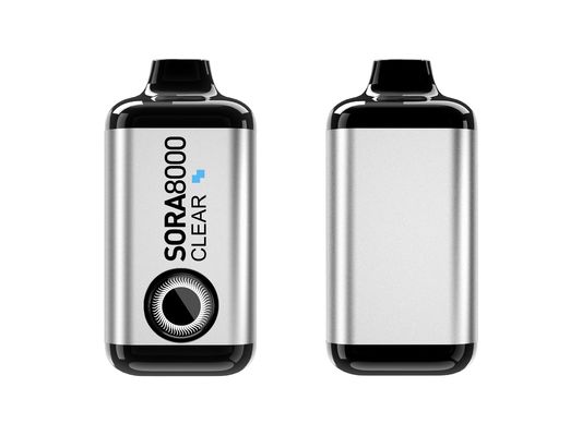 14 ml Sora 8000 Bar de Vaporização descartável 1.1 ohm Rede de bobina 650mah tipo-C recarregável