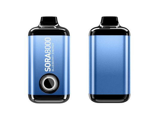 Sora 8000 Puffs 5% Nic Sal Preenchido Vapor Disponível 14ml 1.1ohm Rede bobina