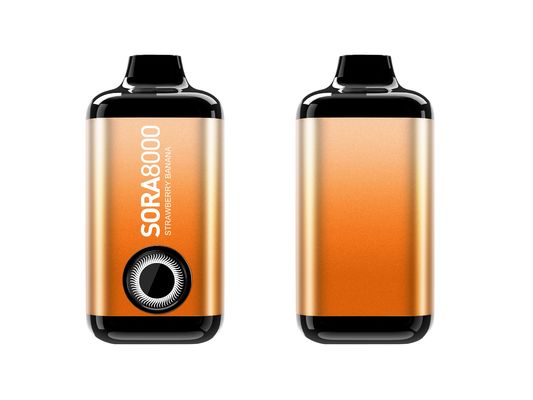 14 ml Sora 8000 Bar de Vaporização descartável 1.1 ohm Rede de bobina 650mah tipo-C recarregável