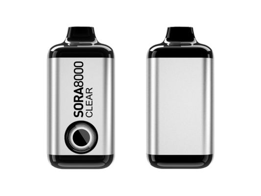 Sora 8000 Puffs Mesh Coil Preenchido Vapor descartável Com Fluxo de Ar 5% Nic