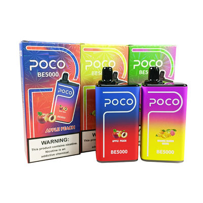 14 ml de cigarro electrónico POCO BE5000 Pod Big Puff Vape 0% 2% 5% Nicotina