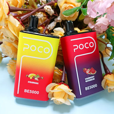 POCO BE5000 5000 pufes caneta de vapor descartável sabor de fruta cigarro eletrónico