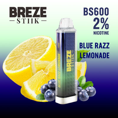 600Puffs caneta de vaporizador descartável com 2 ml de E- Liquid e 35 g de peso