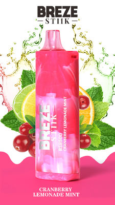 BREZE STIIK BS8500 Vapor descartável 17 ml sumo pré- preenchido Nic Força 20 mg 50 mg