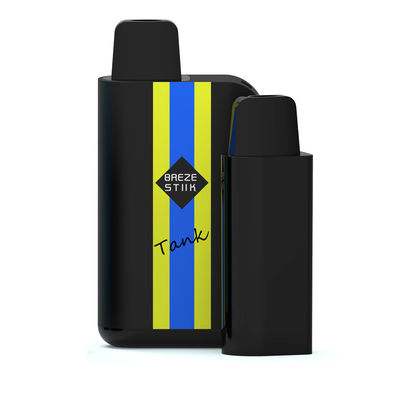 Bateria de 650mAh POD Vapor descartável com 2% de resistência de Nic para vaporização suave