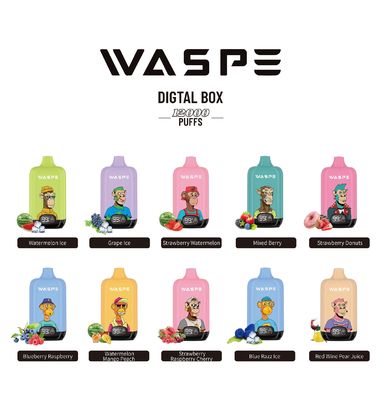 Caneta electrónica descartável com 6,5 ml de líquido e 2 ml de capacidade de cápsula para benefício
