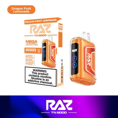 Tipo-C Vape recarregável dos EUA com bobina de malha de 1,2 ohm e sabores de frutas