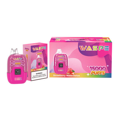 Dispositivo de vaporizador descartável de 650 mAh com bobina de enchimento superior e malha para maiores de 18 anos