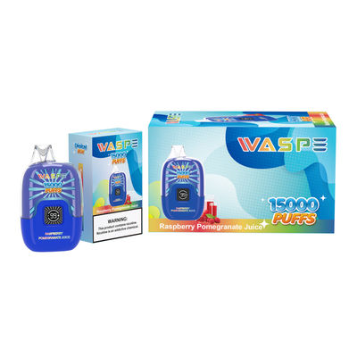 Waspe 15000 puff 20 ml Capacidade do tanque Cigarro eletrónico para transporte