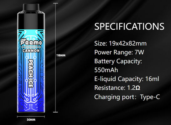 20 ml de sumo pré-cheio 120 g para MTL-DTL 25W Vaping