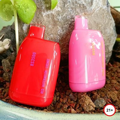 Vape de descarte pré-cheio de alto desempenho da Waspe 3% Nic 21 kg/caixote