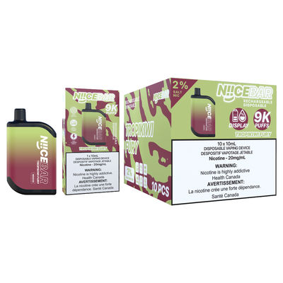 Niice Bar 9000 Puffs 14 Flavors caneta eletrônica descartável