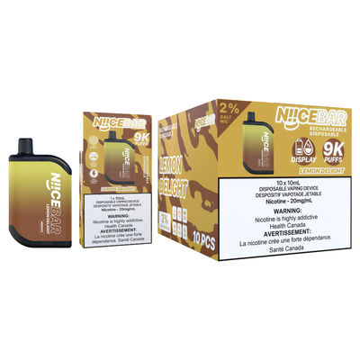 Carregamento USB Tipo-C Vape Grande Puff Com Capacidade de 15 ml de Suco e 0% de Nic