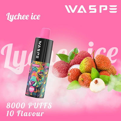 Airflow ajustável Nicotine Pod descartável 8000Puffs com 16 ml de E-juice