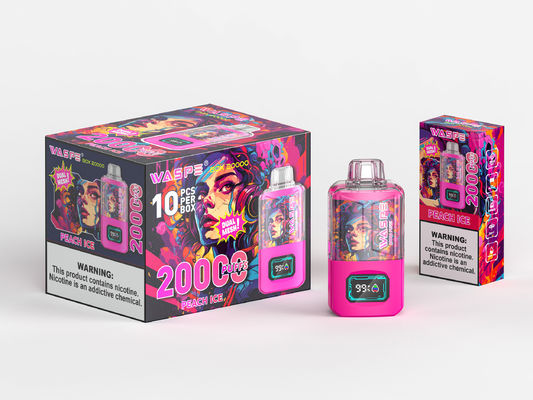 24 ml Ejuice Big Puff Vape Tipo C Carregamento 650 Mah Bateria Kit de Ecrã