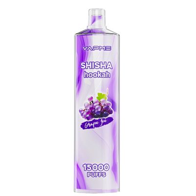 Grande capacidade de suco de 25 ml Vape grande puff 24 sabores de frutas Bateria recarregável de 650mAh