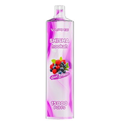 Grande capacidade de suco de 25 ml Vape grande puff 24 sabores de frutas Bateria recarregável de 650mAh